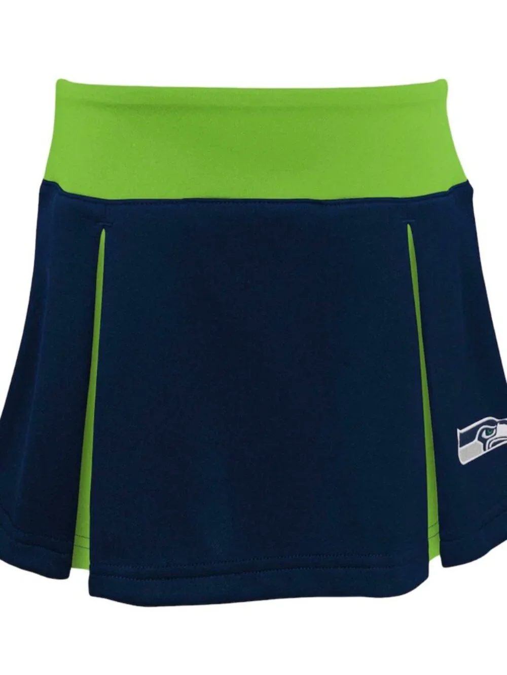 Girls Youth Large Navy Seattle Seahawks Spirit Two-Piece Cheerleader Set